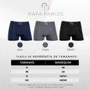 Kit 6 Cueca Boxer Rafa Parizze