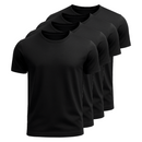 Kit 4 Camisetas Algodão Egípcio Marenzzo