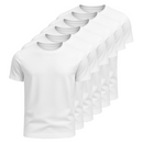 Kit 6 Camisetas Algodão Egípcio