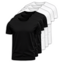 Kit 6 Camisetas Pima Premium Marenzzo