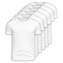 Kit 6 Camisetas Pima Premium Marenzzo