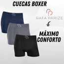 Kit 6 Cueca Boxer Rafa Parizze